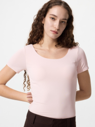 UNIQLO Футболка с коротким рукавом, улучшенная посадка, Размеры XS-4XL, Цвета: Белый, Черный, Розовый  фото