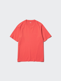 UNIQLO Футболка Dry EX для максимального комфорта | Размеры S-4XL, Цвета: Синий, Черный, Оливковый  - купить