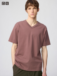 UNIQLO VネックのTシャツ  фото
