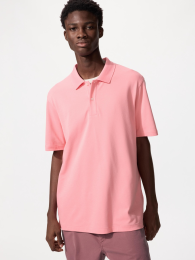 UNIQLO Поло из хлопка Airism Kanoko (Мужское, Хлопок) UNIQLO  фото