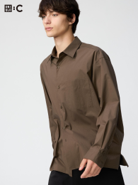 UNIQLO オーバーサイズのブラウス。  фото