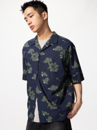 UNIQLO Открытая Рубашка Свободная Посадка (XS-4XL)  фото