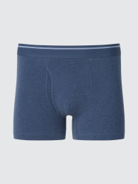 UNIQLO Хлопковые боксеры с передней застежкой, Антибактериальные, Дезодорирующие (Размеры: L, XXL, 4XL)  фото