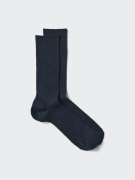 UNIQLO Носки с устранением запаха, Размер 25-27/27-29, Цвет Ультрамарин/Темно-серый  фото