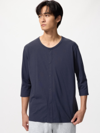 UNIQLO Эйризум Майэаки Крунэк Т/с восьмым рукавом  фото