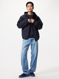 UNIQLO Бэгги джинсы/удлиненные  фото