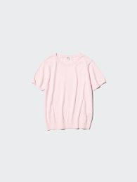 UNIQLO Свитер с круглым вырезом и защитой от ультрафиолета (UPF25) – Размеры XS, XXL, 3XL  фото