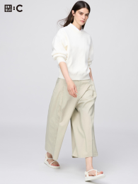 UNIQLO Хлопковые кюлоты.  фото