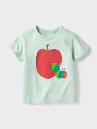 UNIQLO Коллекция книг для детей «Очень голодная гусеница» Футболки, Толстовки (Размеры 80-110)  фото