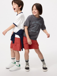 UNIQLO Гибридные шорты для воды и суши (Размеры 100-160, Цвета: Черный, Натуральный, Зеленый и др.)  фото
