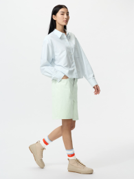 UNIQLO Джинсовые шорты.  фото