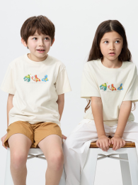 UNIQLO Покемон Футболка UT 30-летие, Акварель, Размеры 100-160  фото