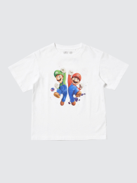 UNIQLO Супер Марио Галакти UT Футболка Белая (Размеры 100-160 см)  фото