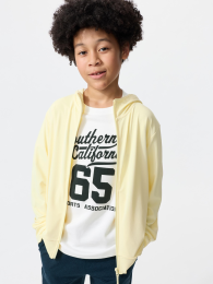 UNIQLO Детская парка AIRism на молнии с защитой от ультрафиолета.  фото