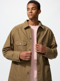 UNIQLO Утилитарная куртка 4XL Выбеленный  фото