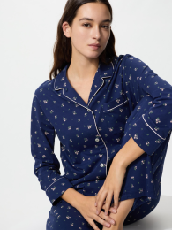 UNIQLO Эйризм Хлопковая Пижама XL, Выбеленный  фото