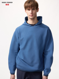 UNIQLO Моющийся 3D-вязаный пуловер с капюшоном.  фото