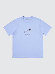 UNIQLO Футболка PEACE FOR ALL, Размер 3XL, Синий  фото