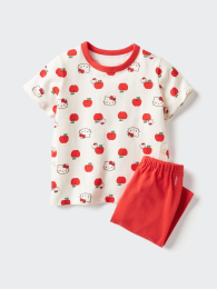 UNIQLO Санрио Персонажи Сухая Пижама, Размер 100(3-4歳)  фото