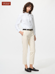 UNIQLO Льняные хлопковые брюки до щиколотки (S-XL)  фото