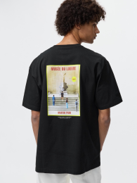 UNIQLO Футболка Лувр UT Свободный крой | Черный | Размер M, L, XL  фото