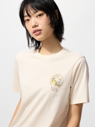 UNIQLO «Мэджик Фор Олл Таймлесс UT» Футболка, Размер XXL, Цвет Выбеленный  фото
