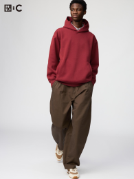 UNIQLO Брюки-Баррель Широкие (Размеры S-4XL) в Ультрамарине, Черном и Коричневом |  фото