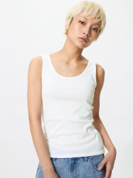 UNIQLO Коттоновые майки/набор из 2 штук, Размеры S-XL, Цвета Белый/Черный  фото