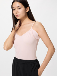 UNIQLO Эйризму Асетори Камисоль (Размеры S-3XL, Цвета: Черный, Розовый, Белый) -  фото