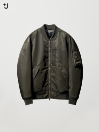 UNIQLO ハイブリッドダウン MA-1 オーバーサイズジャケット.  фото