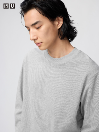 UNIQLO Эйризму хлопковая футболка в полоску  фото