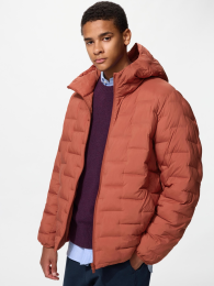 UNIQLO Пуховик Pufftech 3XL: Двухслойный материал, защита от ветра и дождя  фото