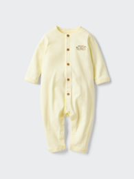UNIQLO Комбинезон с передней молнией (Размер: 70(6ヶ月), Цвет: Зеленый)  фото