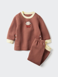 UNIQLO Обезьянка Джордж: Пижама с лоскутным одеялом  фото
