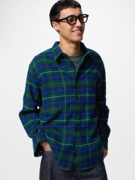 UNIQLO Фланелевая рубашка  фото