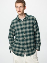 UNIQLO Фланелевая рубашка  фото