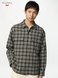 UNIQLO Фланелевая рубашка  фото