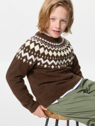 UNIQLO スフレ糸のセーター  фото