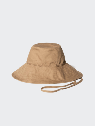 UNIQLO Шляпа с широкими полями и защитой от ультрафиолета.  фото