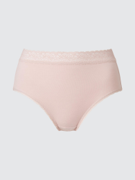 UNIQLO Трусы Мид-Райз (S-3XL) - Розовый/Черный  фото