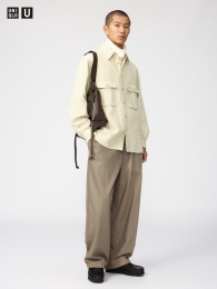 UNIQLO Легкие широкие брюки  фото