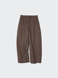 UNIQLO Брюки-карго Barrel, Оливковый, Коричневый, Черный, Размеры XS-L  фото