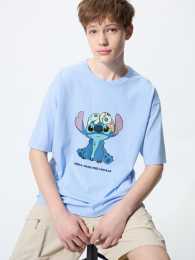 UNIQLO Magic For All Icons UT Футболка, Свободный крой, Синий  - купить
