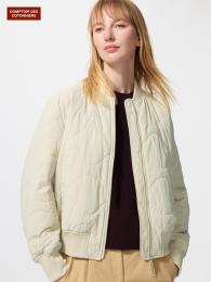 UNIQLO Пуховик Pufftech (Размер: L, M, S, XL, Цвет: Натуральный, Ультрамарин)  фото
