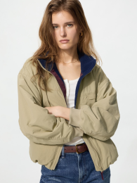 UNIQLO Флисовая куртка-бомбер  фото
