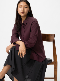 UNIQLO Рубашка из вискозы  фото