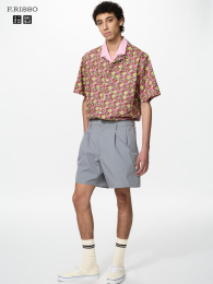 UNIQLO Тактические шорты с складками, объемный крой, размеры XS-XXL  фото