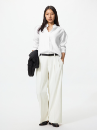 UNIQLO Умные широкие прямые брюки  фото