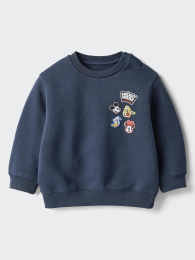 UNIQLO Свитшот Микки и друзья 110(4-5歳) Ультрамарин  - купить