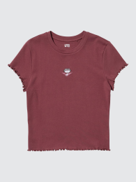 UNIQLO Мини UT Дисней/Пиксар: Футболки с Мари, Лотсо, Чеширским котом (Женская)  фото